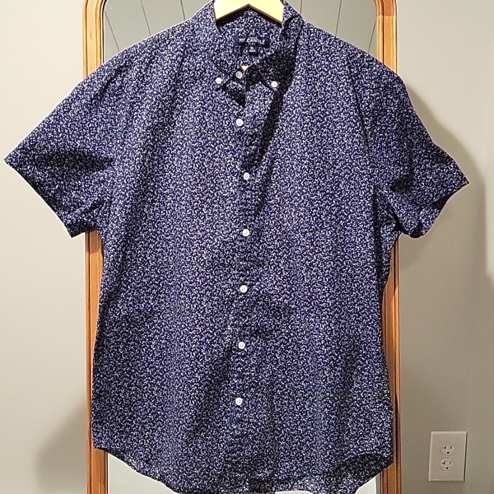 J Crew Short Sleeve Button Down